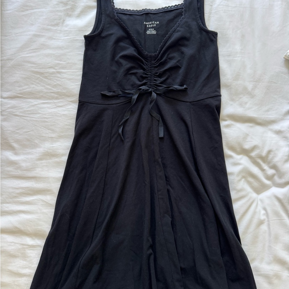 American Eagle Outfitters Black Skater Dress. Perfect condition size medium
